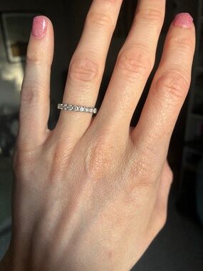 James Allen Platinum .50ct Diamond wedding band
